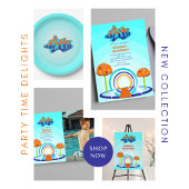 Splash Pad Verjaardag Kaart