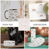 RegenboogCake | 10e uitnodiging