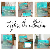 Kleurrijk Label voor Abstract beeldscherm met Wate Informatiekaartje