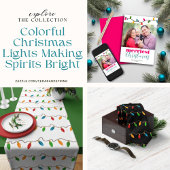 Eerste Kerstmis in camper RV kleurrijke lichten Keramisch Ornament