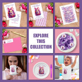 Kleurrijke pastel paashaas & Waterverf bloemen Ronde Button 5,7 Cm