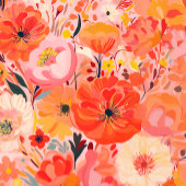 Levendig tuinfeest papieren bordje