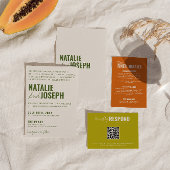 QR Code Classy Heldere Traditionele Kleurrijke Huw Kaart