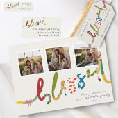 Gezegende Kerstmis Verpakking cadeau tas Medium Cadeauzakje