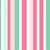 Roze Mint Stripes Kerstmis Tissuepapier