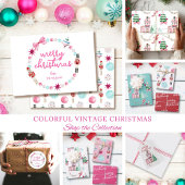 kerstdorp cadeaupapier