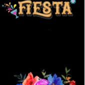 Kleurrijke Waterverf Floral Fiesta Brunch & Bubble Kaart