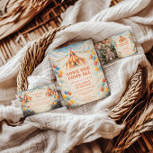 Come One Come All Circus Birthday Kaart