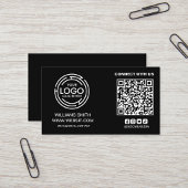 Contact met ons Social Media QR-code Visitekaartje