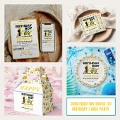 Construction Truck 1st Birthday Photo | Kids  Kaart