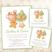 Cookies and Cocoa Winter Baby Shower  Servet