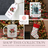 Cookies en Cacao Kerst Custom Feestdagen Leuk Servet