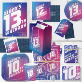 Uitnodigingen voor het verjaardagsfeestje van de c