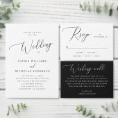 Luxe Goud & Zwart Script Bruidsmeisje Voorstel Folie Uitnodiging Briefkaart (Personaliseer de collectie van deze zelfstandige maker.)