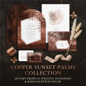 Koperen Sunset Palms ID1323 Kaart
