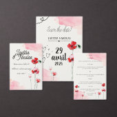 Stickers "Coquelicots" (Personaliseer de collectie van deze zelfstandige maker.)