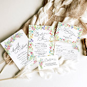 Wildbloemen Datum Nachtelijke ideeën kaart