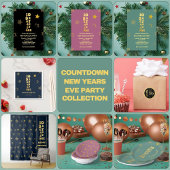 Minted New Years Eve Party Servet