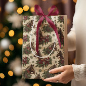 Country Christmas Horses Tafelkleed