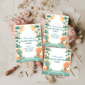 Country Club Pickleball Bachelorette Ronde Sticker