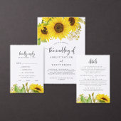 Rustisch script 4 Foto collage vouwbruiloft Bedankkaart (Personaliseer de collectie van deze zelfstandige maker.)