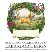 Labrador Hondenuitlater Trainer Sticker
