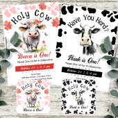 Heilige Koe Dank u Verjaardag Bedankkaart