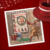 Cowboy Boot Christmas Cadeaupapier
