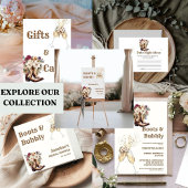 Laarzen en Bubbly Vrijgezellenfeest bedankpas Bedankkaart