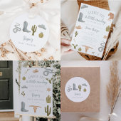 Roze Snake Luier Raffle Ticket Informatiekaartje