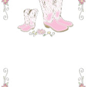 Cowgirl Baby shower Land Western roze meisje Wijn Cadeautas