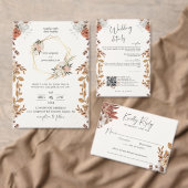 Modern Cream Boho Pizza Bar Teken Reclamebord Met Voetstuk (Personaliseer de collectie van deze zelfstandige maker.)