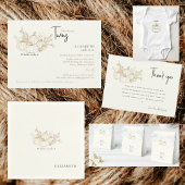 Twins Pumpkins Cream Baby shower Bedankdoosjes