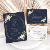 White Flowers, Cream Flowers, Boho, Baby shower Kartonnen Onderzetters