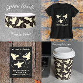 Creamy Ghosts - Happy Halloween! Raamsticker