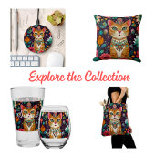 gekroonde met juwelen versierde kat Case-Mate iPhone case