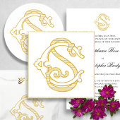 BEWERKBARE KLEUREN CS Monogram SC Monogram Sticker