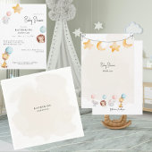 Persoonlijke Neutrale Eenvoudige Douche Cocktail Servet