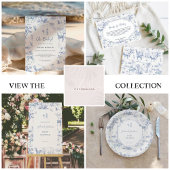 Schattigee Safari Toile de Jouy | Luierscheur Informatiekaartje