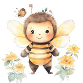 Schattig Bumble Bee Baby shower Dank u kaarten