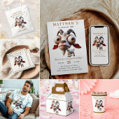 Schattigee geitenboerderijdieren 2e verjaardagsfee bedankdoosjes