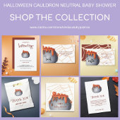 A Baby is Brewing Halloween Welcome Baby Shower Spandoek