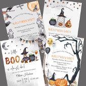 Uitnodiging Kinder partij Halloween