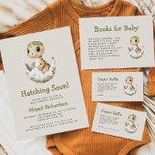 Schattigee Dinosaurus Uitkomen Binnenkort QR Code  Kaart