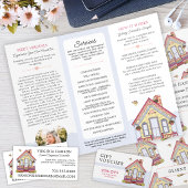 Schattigee Blue House Caregiver Caretaker Services Flyer