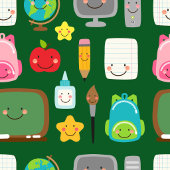 Schattige terug naar school Kawaii schoolspullen