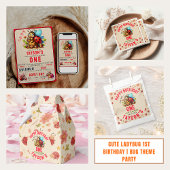 Schattige lieveheersbeestje 1e verjaardag | Bug Th Servet