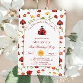 One Cute Bug Ladybug 1st Birthday Favor Bags Bedankzakje