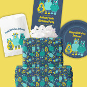 Funny Little Cartoon Monsters Jongens