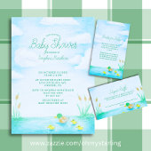 Cute Mallard Duck Etiket